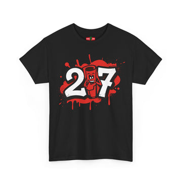 Street Art 217 Unisex Heavy Cotton Tee - Casual Urban Style T-Shirt