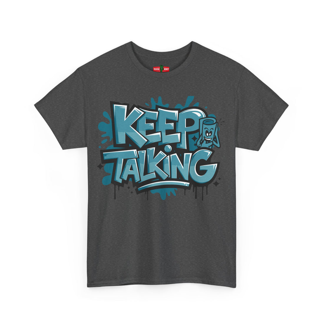 Keep Talking Tee | Unisex Heavy Cotton Streetwear