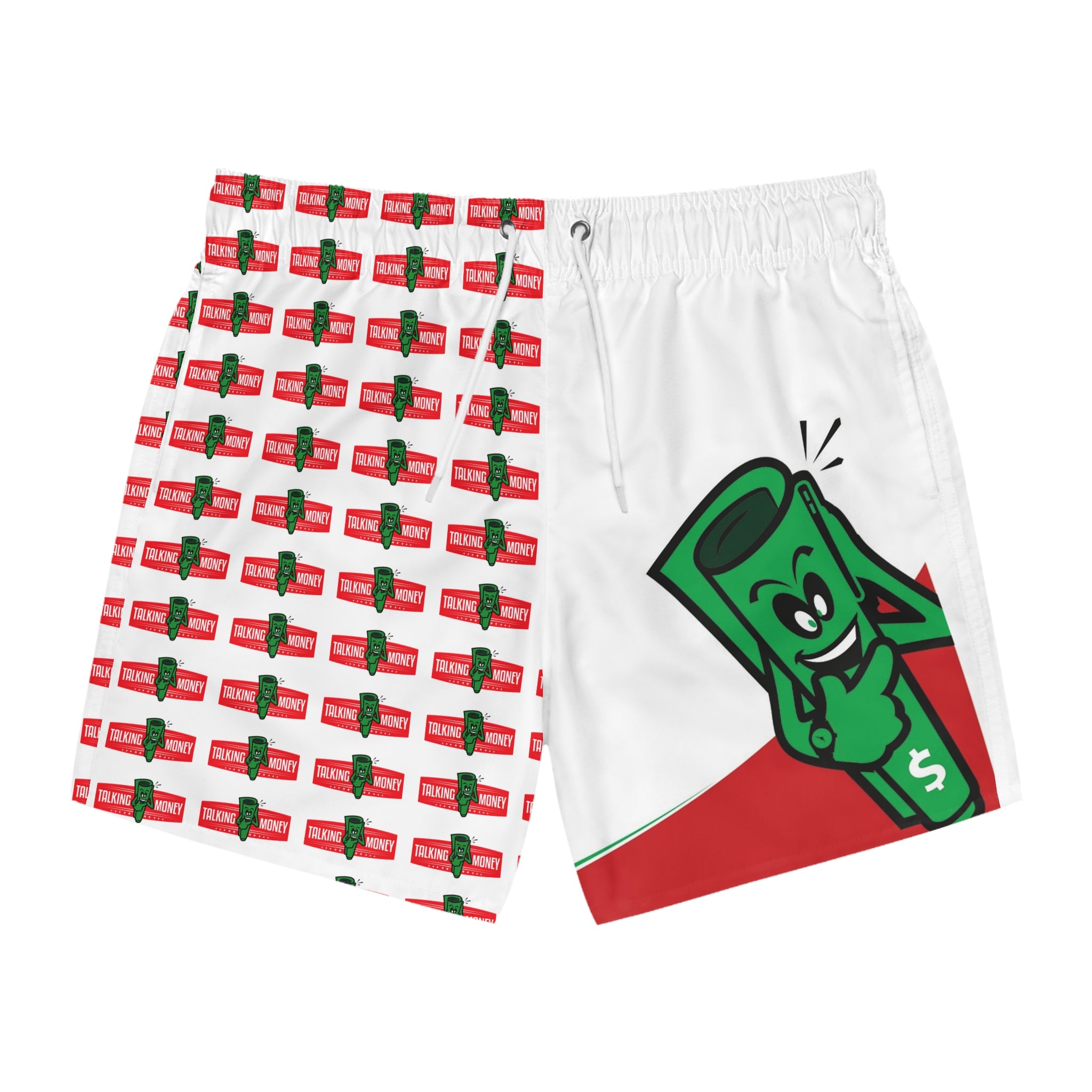 Money Talk Swim Trunks