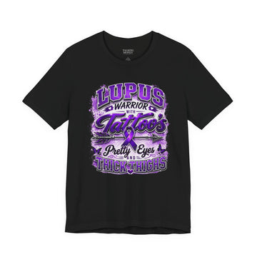Lupus Warrior Tee — Purple Awareness Shirt (Fighting for a Cure)