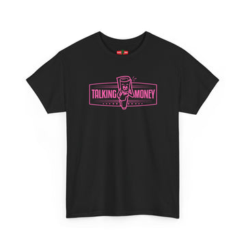 Talking Money T‑Shirt — Retro Neon Cash Graphic Tee