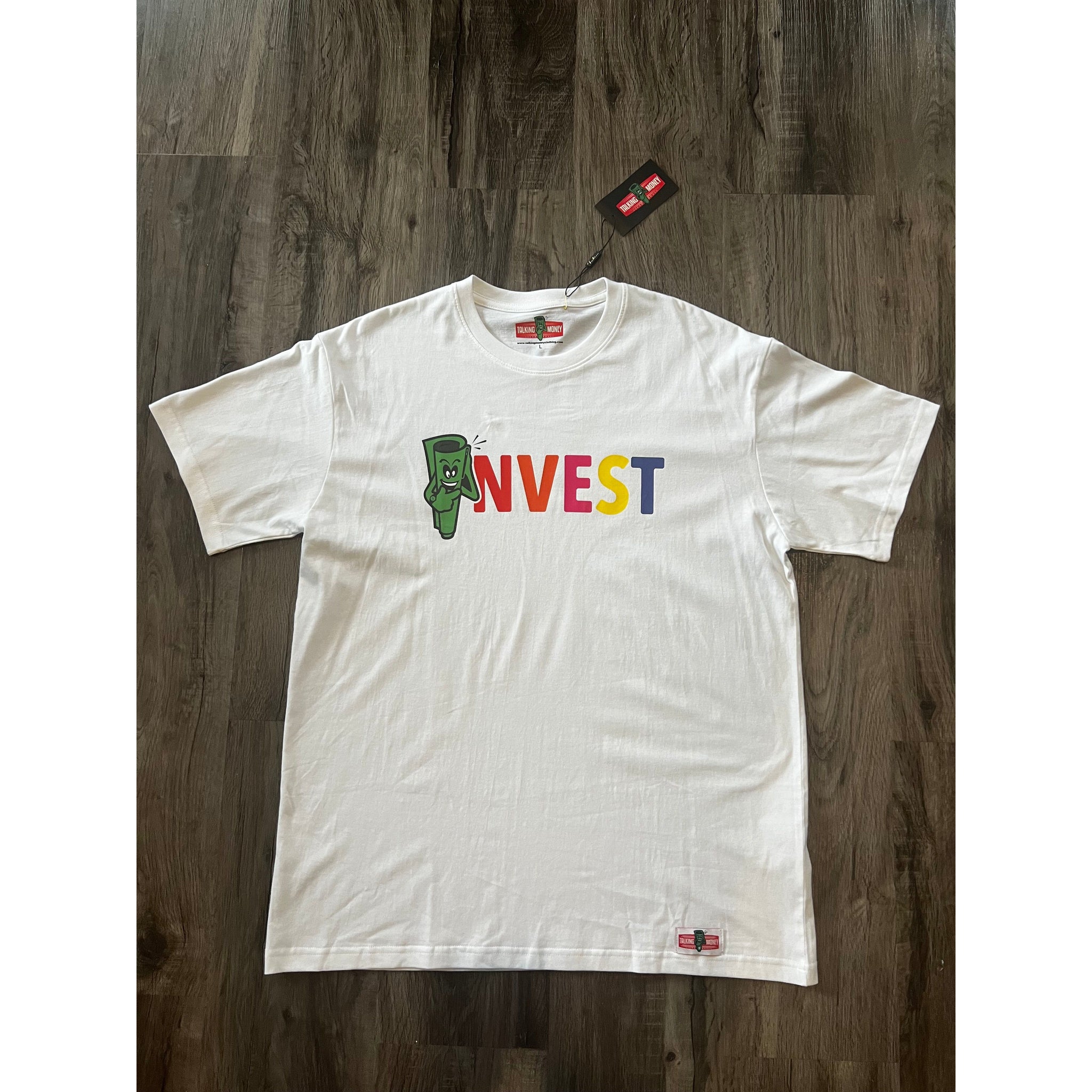 Invest multi color white