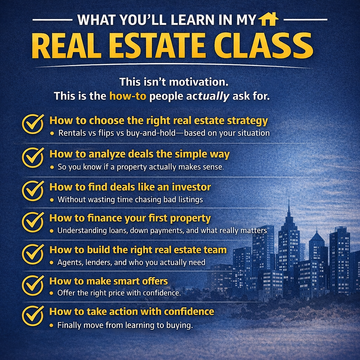 A1 Real Estate Course (link in description)